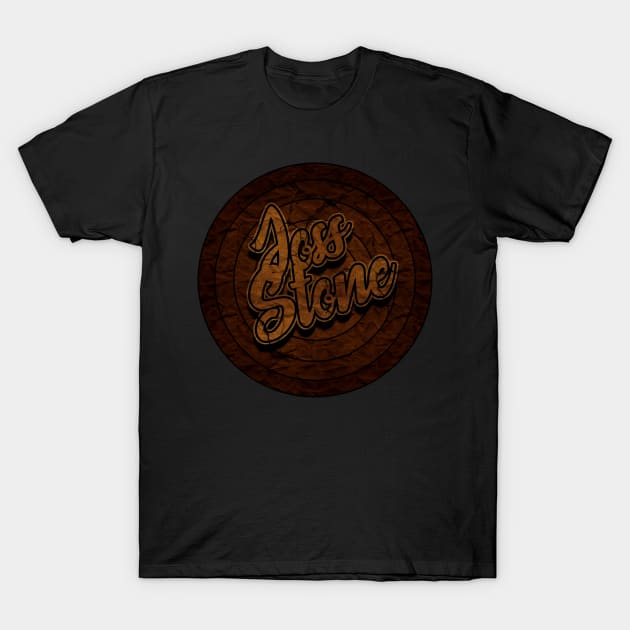 Circle Retro Joss Stone T-Shirt by Electric Tone